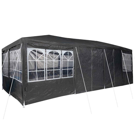 Partytält Antracit 800 x 400 x 266 cm polyeten