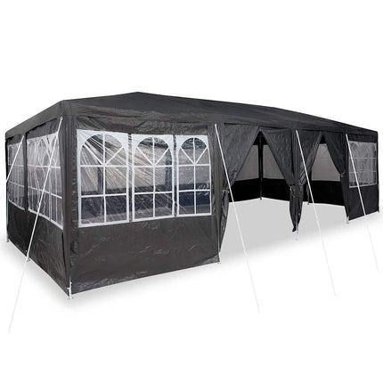 Partytält Antracit 800 x 400 x 266 cm polyeten