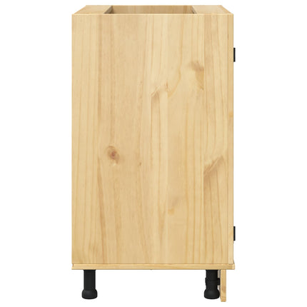 Skåp SKI HonungsBrun 60 x 46 x 81,5 cm Massiv furu