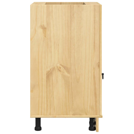 Skåp SKI HonungsBrun 40 x 46 x 81,5 cm Massiv furu
