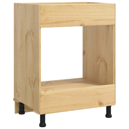 Skåp SKI HonungsBrun 60 x 46 x 81 cm Massiv furu