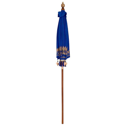 Balinesisk Parasol Blå 185 x 185 x 260 cm Bomull