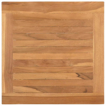 Kaffeebord med lagring Brun 45 x 45 x 45 cm Massivt teakträ