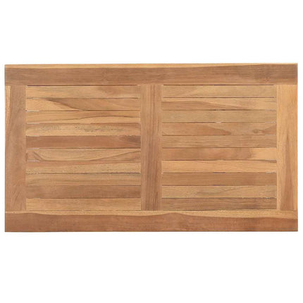 Kaffeebord med lagring Brun 70 x 40 x 45 cm Massivt teakträ