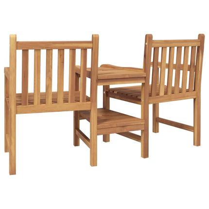 Trädgårds utomhusstolar 152 x 63 x 89 cm Massivt teakträ
