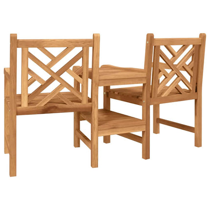 Trädgårds utomhusstolar 152 x 63 x 89 cm Massivt teakträ