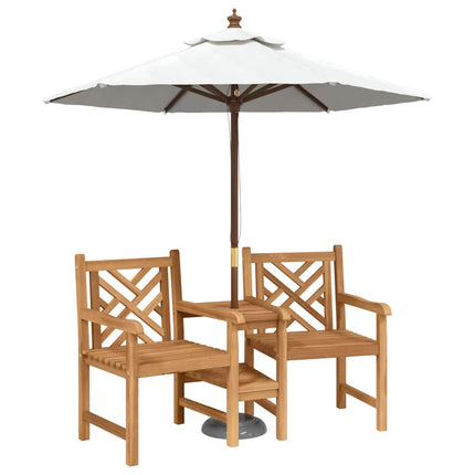 Trädgårds utomhusstolar 152 x 63 x 89 cm Massivt teakträ