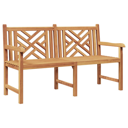 Trädgårdsbänk 150 x 60 x 90 cm Massivt teakträ