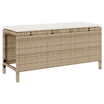 Trädgårdsmöbelset Beige konstrotting