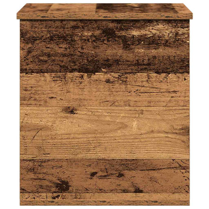 Förvaringslåda Gammalt trä 40 x 42 x 46 cm Konstruerat trä