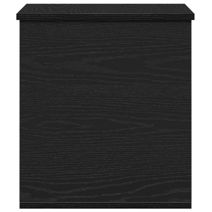 Förvaringslåda Svart Ek 40 x 42 x 46 cm Konstruerat trä