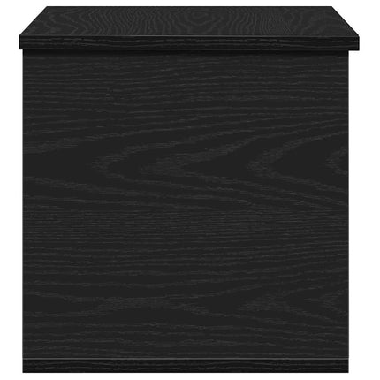 Förvaringslåda Svart Ek 60 x 35 x 35 cm Konstruerat trä