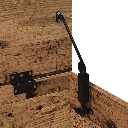 Förvaringslåda Gammalt trä 90 x 35 x 35 cm Konstruerat trä