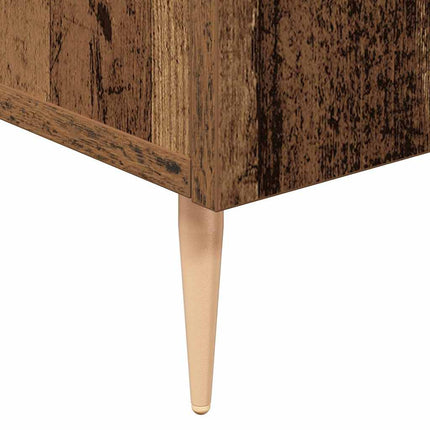 Sideboard Gammalt trä 90 x 34 x 80 cm Konstruerat trä