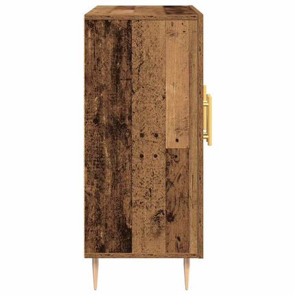 Sideboard Gammalt trä 90 x 34 x 80 cm Konstruerat trä