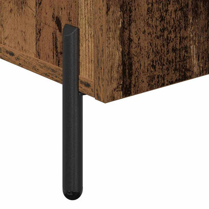 Sideboard Gammalt trä 90 x 34 x 80 cm Konstruerat trä