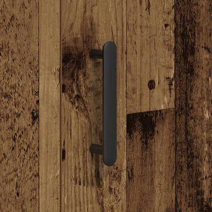 Sideboard Gammalt trä 90 x 34 x 80 cm Konstruerat trä