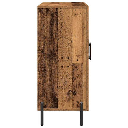 Sideboard Gammalt trä 90 x 34 x 80 cm Konstruerat trä