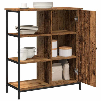 Sideboard Gammalt trä 70 x 30 x 80 cm