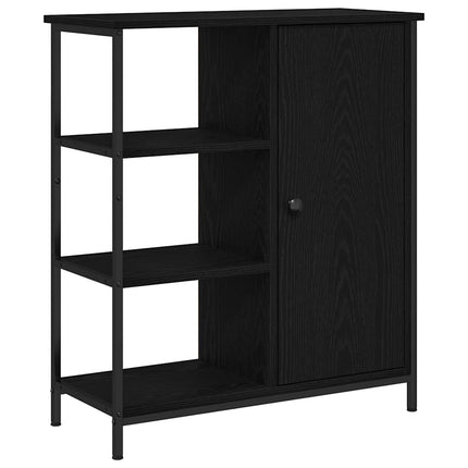 Sideboard Svart Ek 70 x 30 x 80 cm