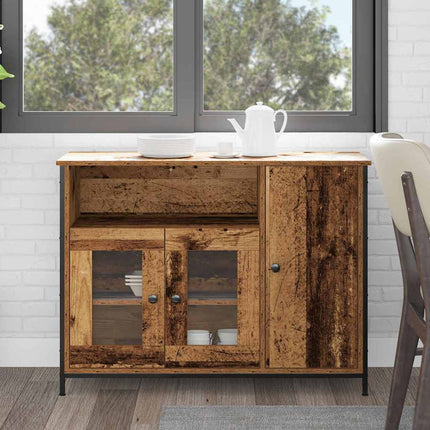 Sideboard Gammalt trä 100 x 35 x 75 cm