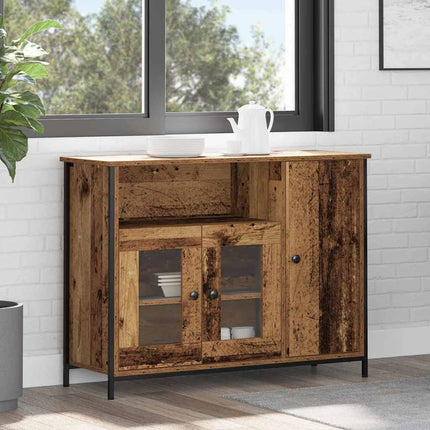Sideboard Gammalt trä 100 x 35 x 75 cm