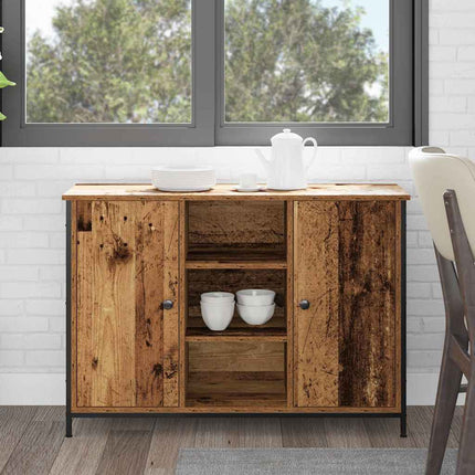 Sideboard Gammalt trä 100 x 35 x 70 cm