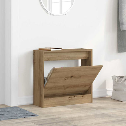 Skoskåp med hylla Artisan Ek 60 x 21 x 57 cm Konstruerat trä