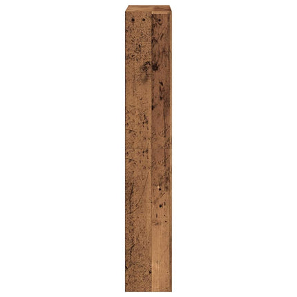 Skoskåp 80 x 21 x 125,5 cm Konstruerat trä Gammalt trä