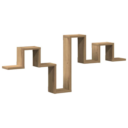 Vägg hylla Väggmonterad Artisan Ek 104.5 x 43 x 10 cm
