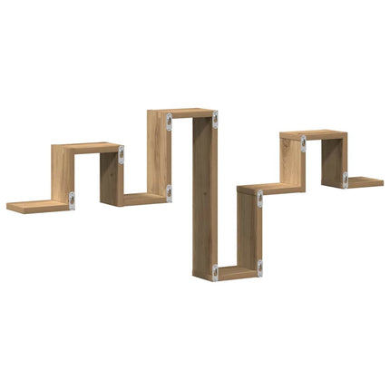 Vägg hylla Väggmonterad Artisan Ek 104.5 x 43 x 10 cm