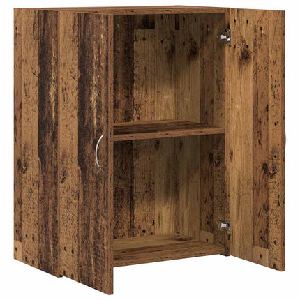 Kontorsskåp Gammalt trä 70 x 32 x 77.5 cm Konstruerat trä
