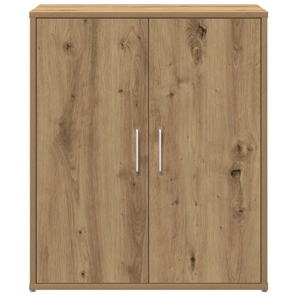 Skänk hantverksmässig ek 60x31x70 cm konstruerat trä