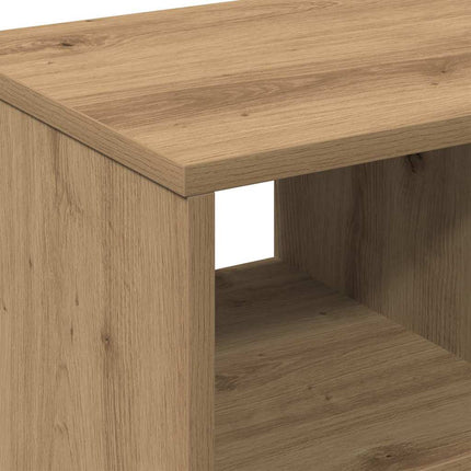 Sidobord med hylla artisan ek 50 x 30 x 55 cm Konstruerat trä