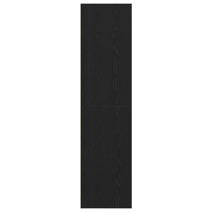 Garderob Svart Ek 30 x 50 x 200 cm Konstruerat trä