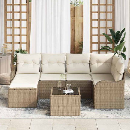 Trädgårdsoffset Beige konstrotting