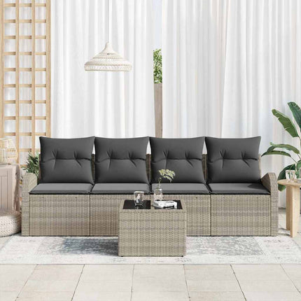Trädgårdsoffset Ljusgrå 55 x 55 x 37 cm konstrotting