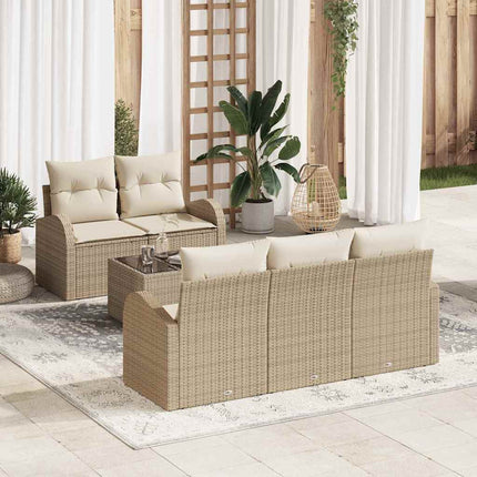 Trädgårdsoffset Beige 55 x 55 x 37 cm konstrotting