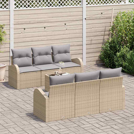 Trädgårdsoffset Beige 55 x 55 x 37 cm konstrotting