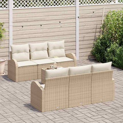 Trädgårdsoffset Beige 55 x 55 x 37 cm konstrotting
