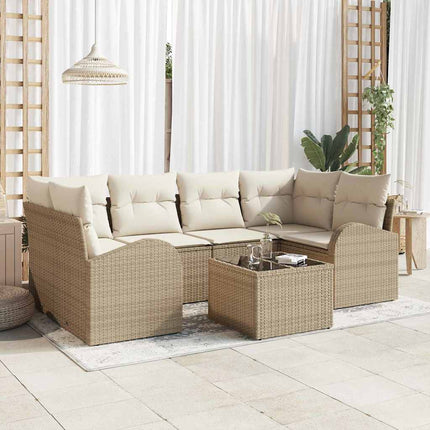 Trädgårdsoffset Beige 55 x 55 x 37 cm konstrotting