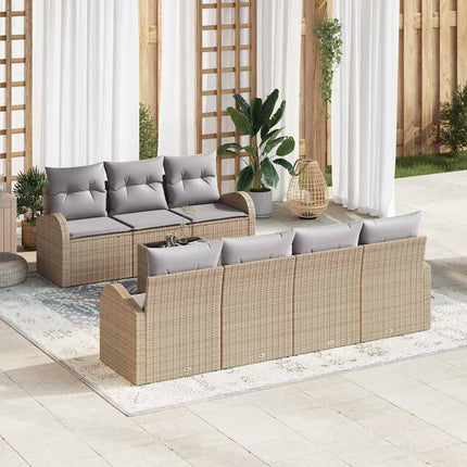 Trädgårdsoffset Beige 55 x 55 x 37 cm konstrotting