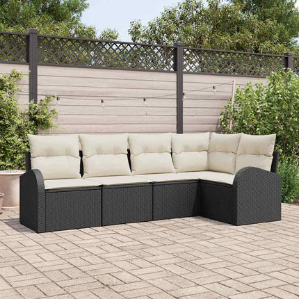 Soffset 5 st Svart Polyester