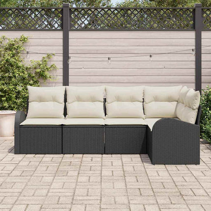 Soffset 5 st Svart Polyester