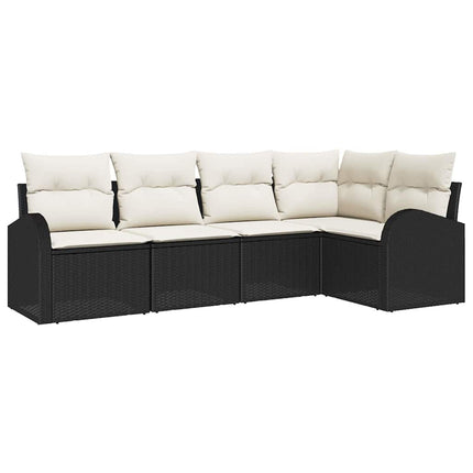 Soffset 5 st Svart Polyester