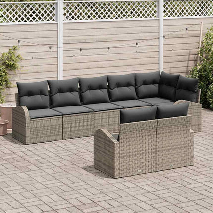 Trädgårdsoffset 8 pcs konstrotting
