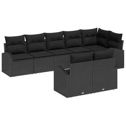 Trädgårdsoffset 8 pcs konstrotting