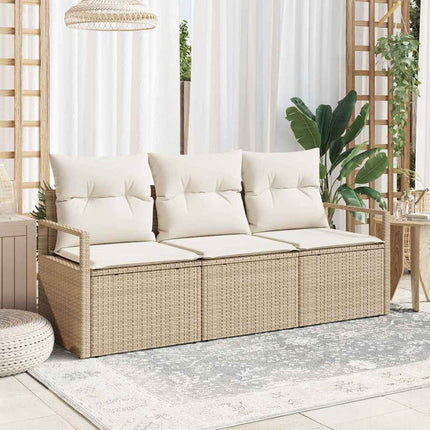 Soffset 3 pcs Beige konstrotting