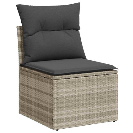 Soffset 3 pcs Ljusgrå konstrotting