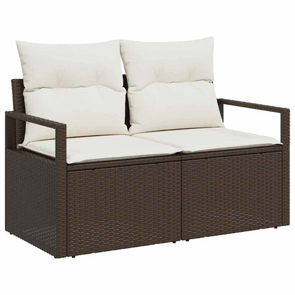 Soffset 5 pcs Brun och Kräm konstrotting